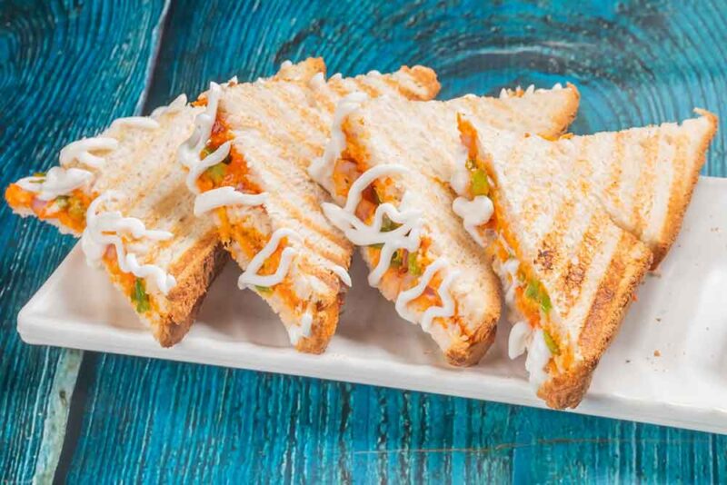 Tandoori Club Sandwich